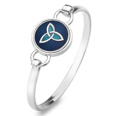 ENAMEL BANGLE CELTIC TRISKELE